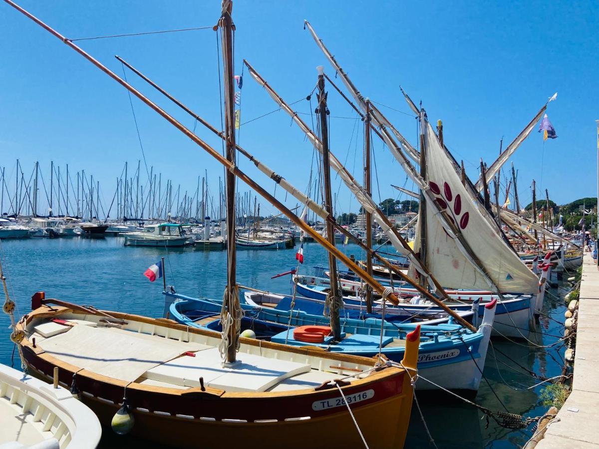 Bandol Roc Beach Vue Mer Grand T3 Face A La Plage Avec Parking Eksteriør billede